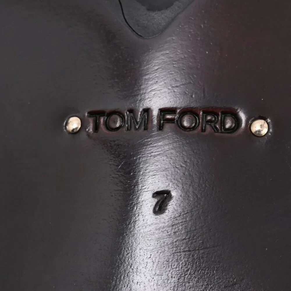 Tom Ford Claydon Double-Monk-Strap Shoes in Black Leather
